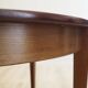 Round rosewood table, Danish design, 1970s, production: Denmark
