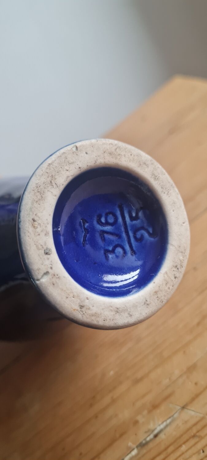 Vintage earthenware soliflore vase