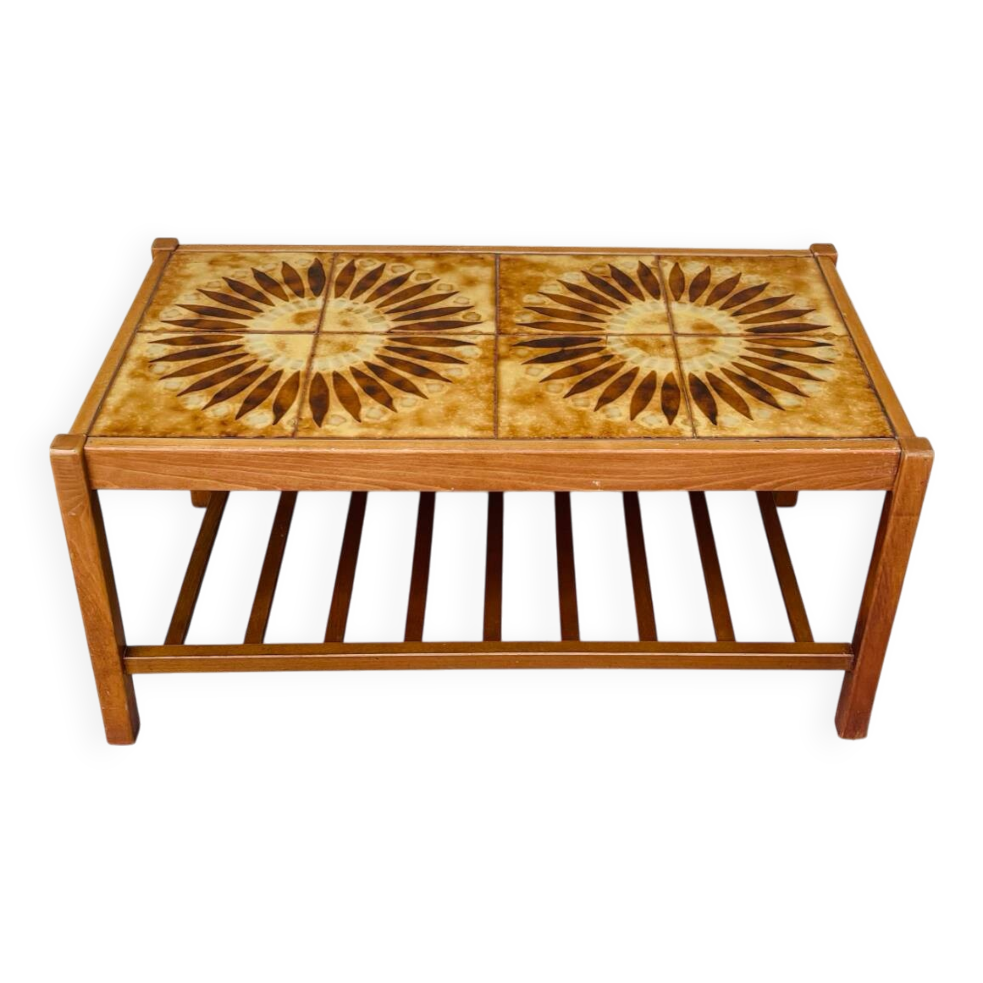 Vintage teak coffee table from the 1960s.
