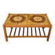 Vintage teak coffee table from the 1960s.