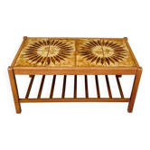 Vintage teak coffee table from the 1960s.