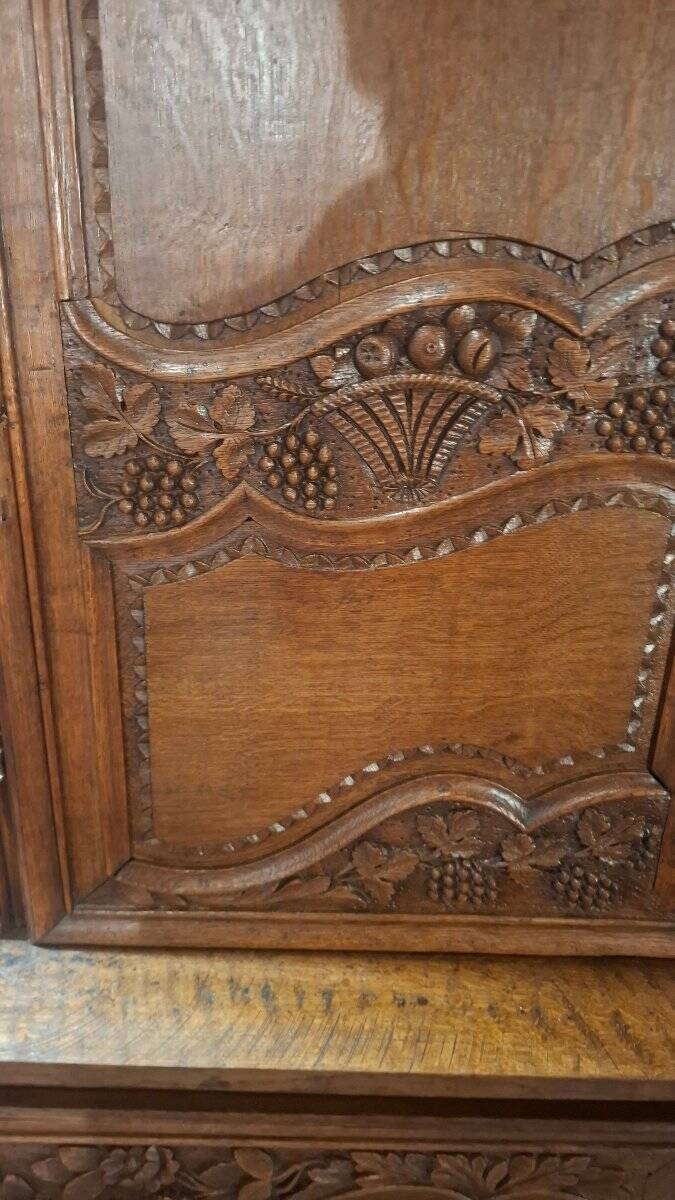 Buffet deux corps normand