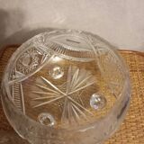 Cut crystal bonbonnière