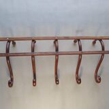 Thonet wall coat rack with 5 hooks 1900