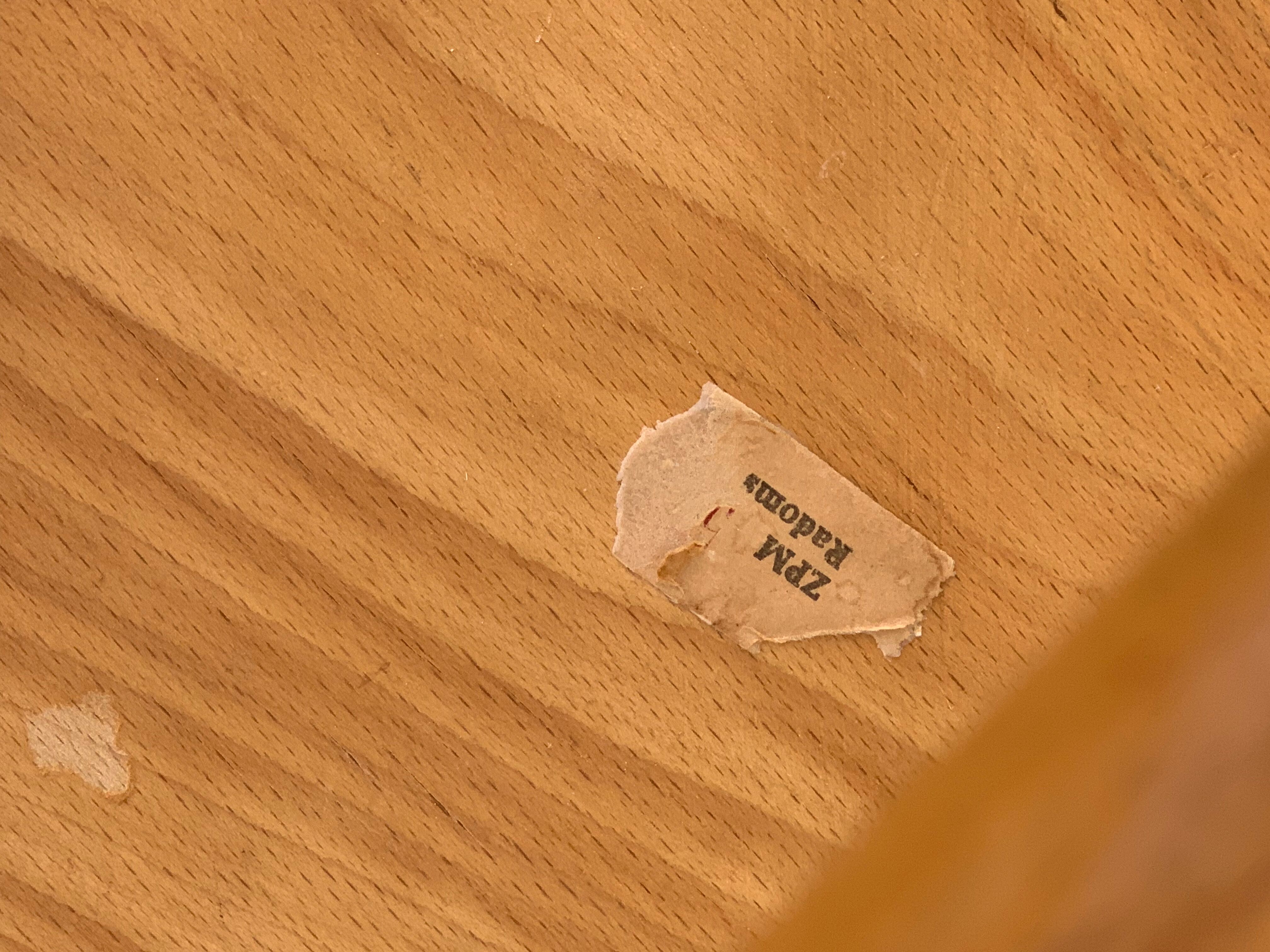 Chaises scandinaves Pinnstol ZPM Radomsko 1950