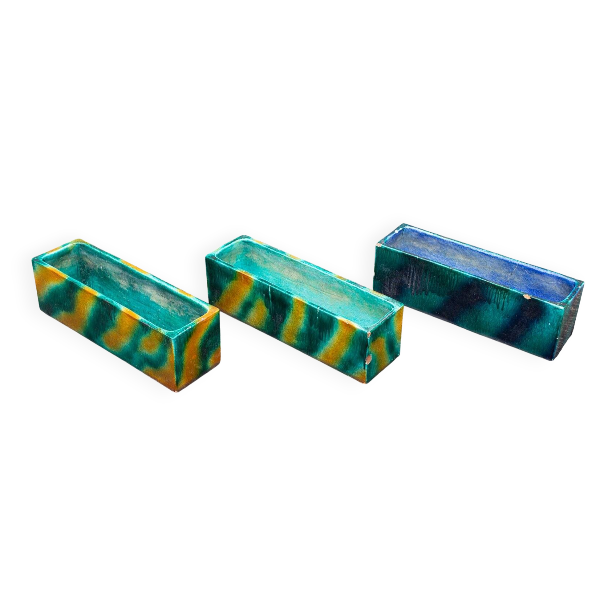 Vasi in ceramic by Gabbianelli, Italia, anni '50, set of 3