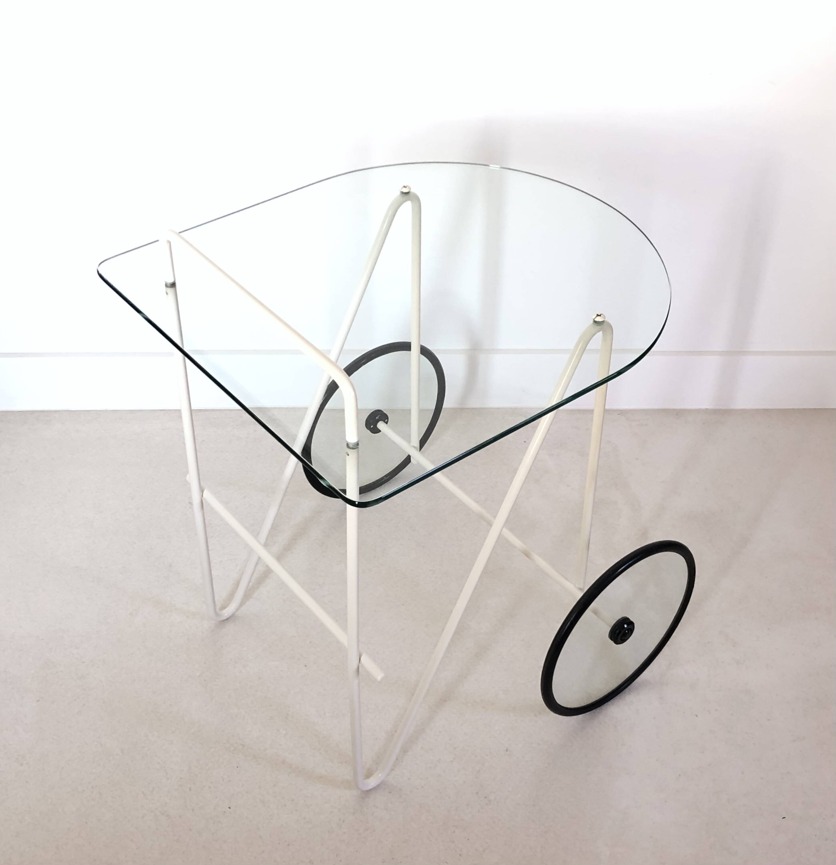 Porada Arredi service trolley, Italy 1980s