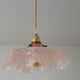 Clichy vintage glass suspension