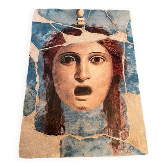 Fresco Bottega Artigiana Tifernate woman from Pompeii
