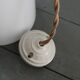 Suspension dome en opaline