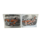 Set of posters 'Pèche-Picnic'