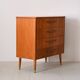 Nordic chest of drawers with wooden handles