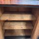 Large patinated workshop furniture