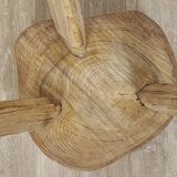 Brutalist tripod stool