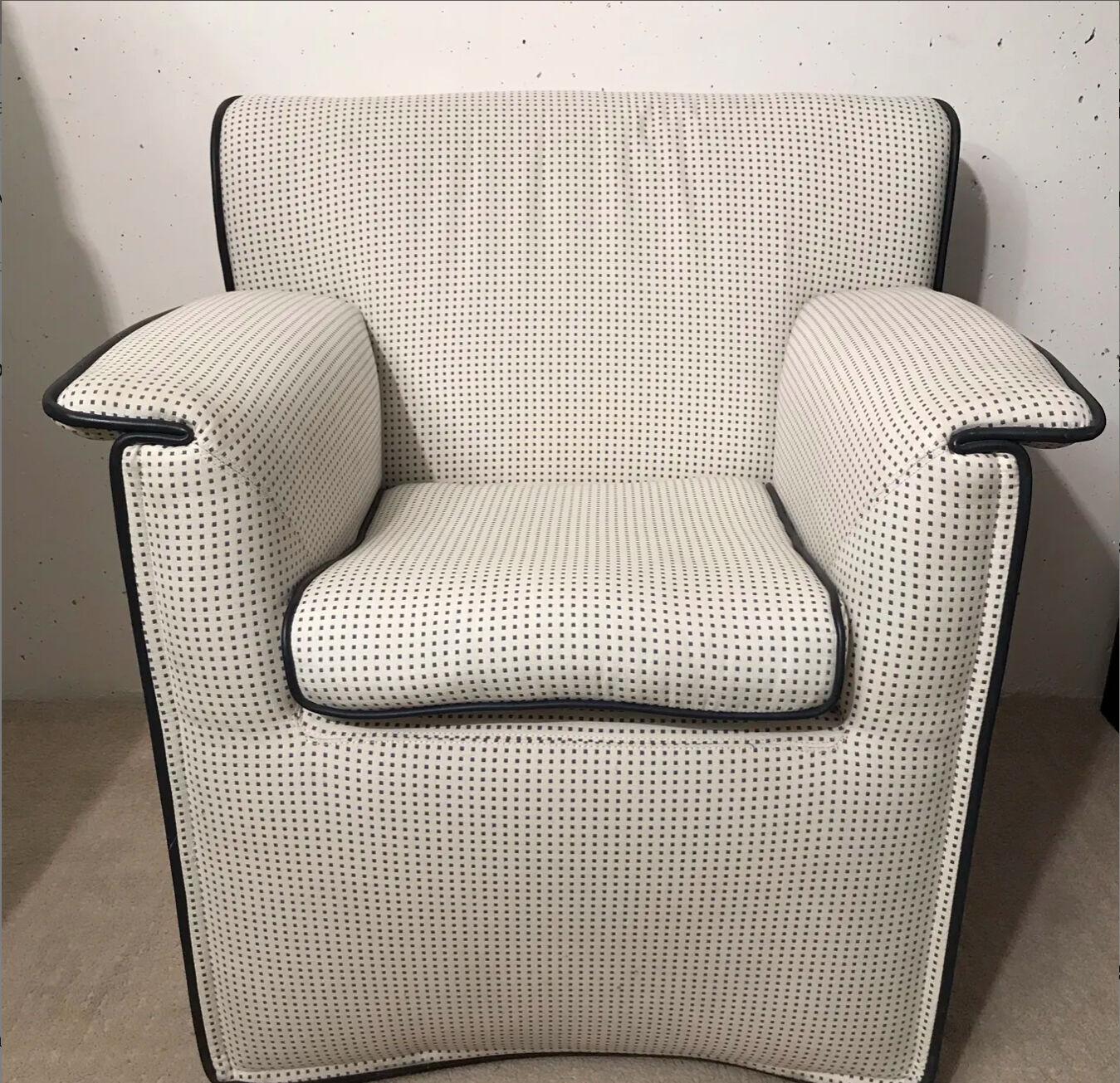 Pair of armchairs Laurianetta Afra and Tobia Scarpa, B&B Italia 1978