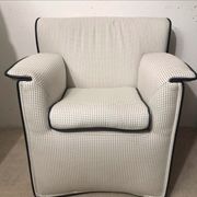 Pair of armchairs Laurianetta Afra and Tobia Scarpa, B&B Italia 1978