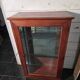 Mahogany display cabinet 20th century