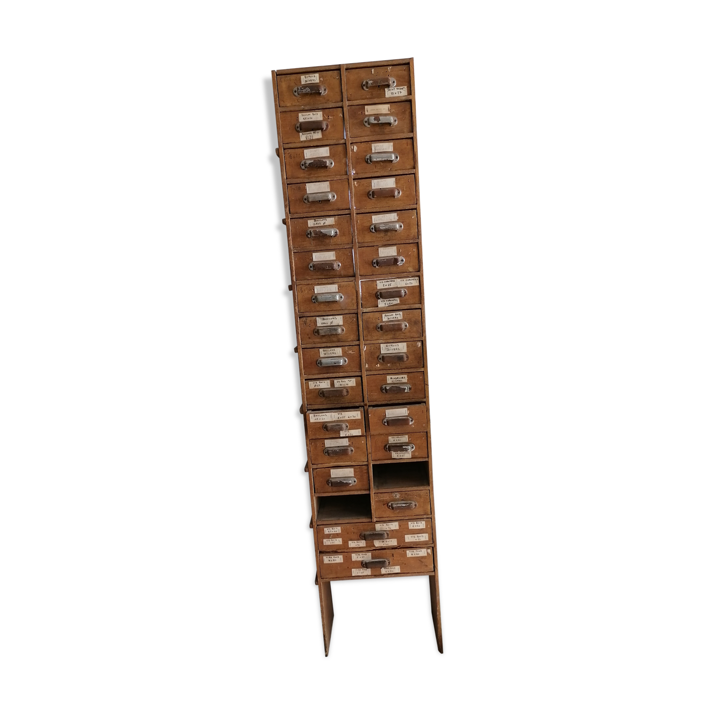Meuble colonne à tiroirs d'atelier