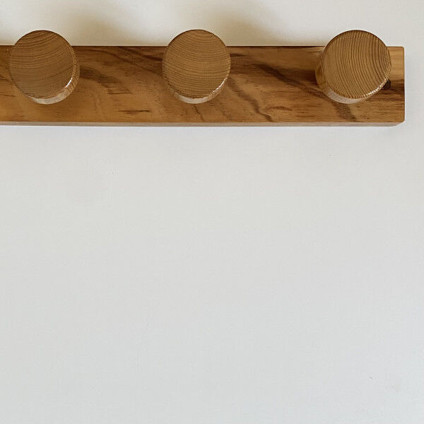 Pine coat rack