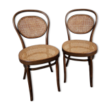 Pairs of bistro chairs