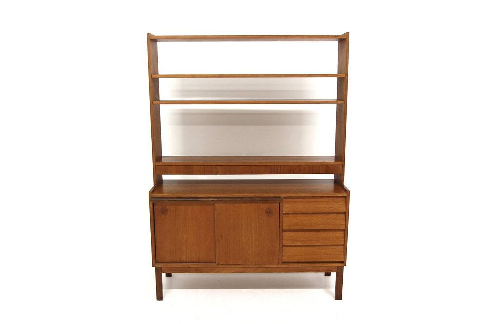 Scandinavian teak secretary desk, Sweden, 1960