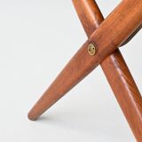 Hans Wegner's AT 303 cross-legged dining table, Andreas Tuck, Denmark, 1950