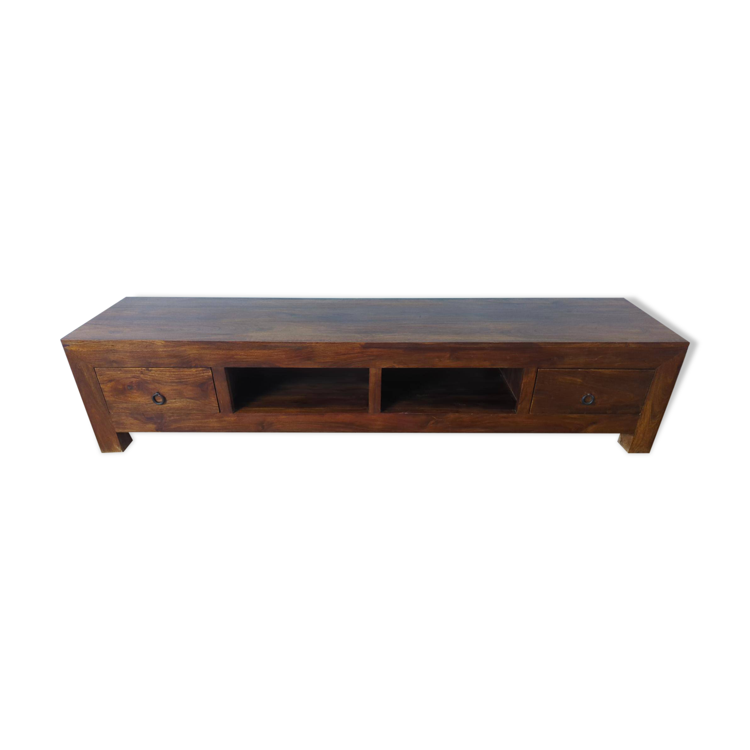 Furniture, console in solid rosewood.