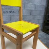 Children's chair vintage kindergarten