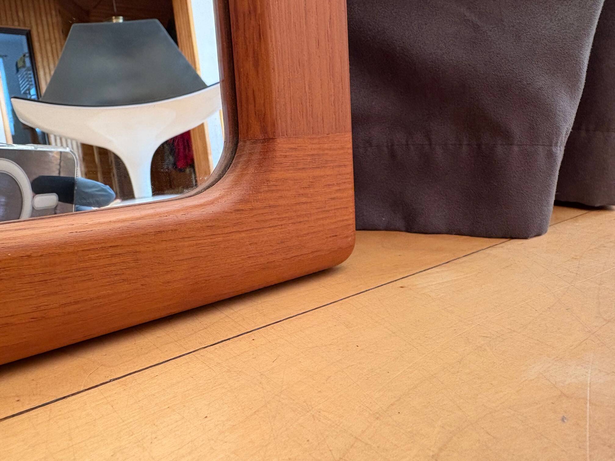 Teak Mirror 248, Silkeborg, Denmark, 1960s