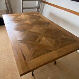 Red Cedar solid oak dining table