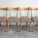 Set of 4 Mid-Century Modern Bowtie dining chairs by Ico Parisi