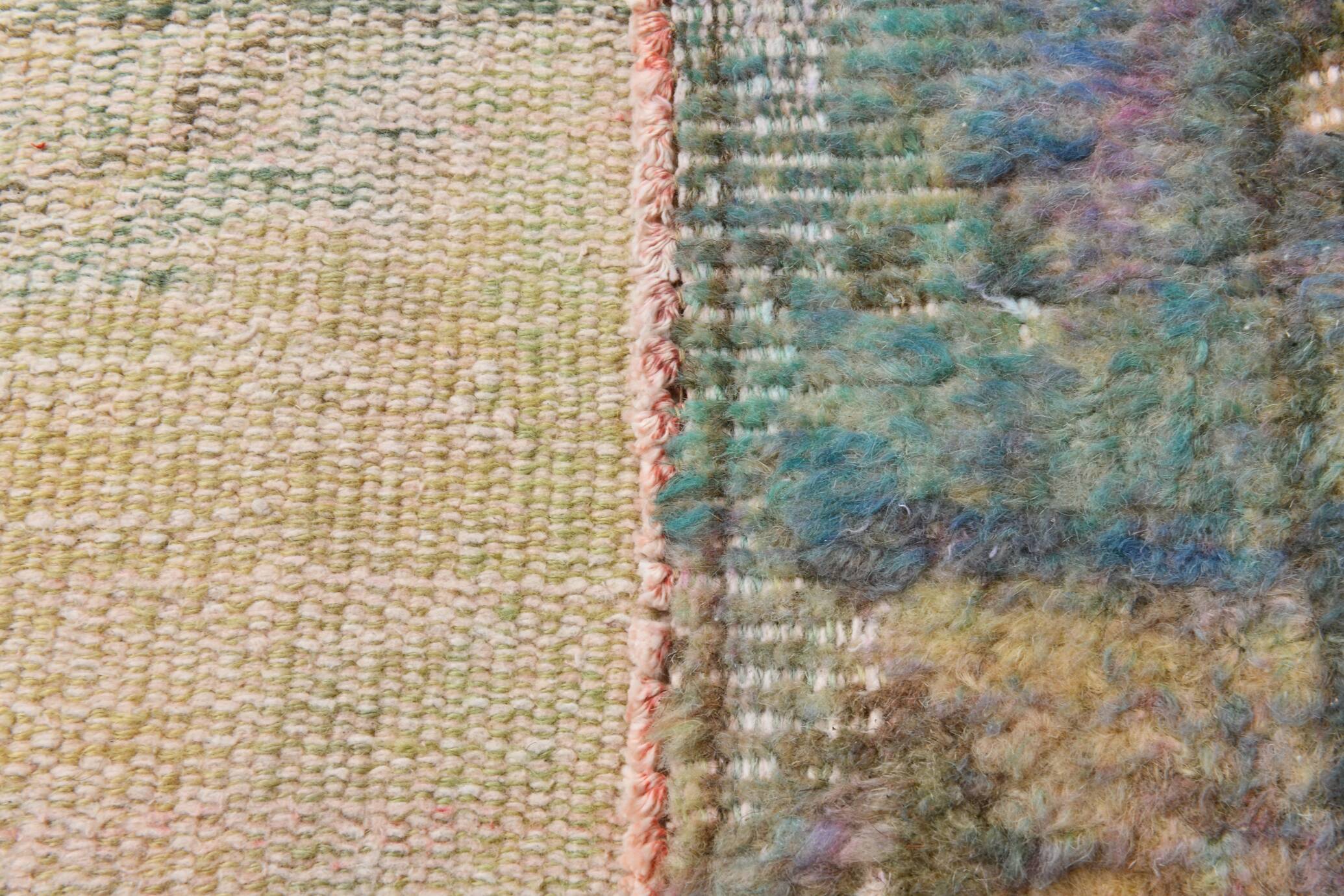 2x8 Multicolor Vintage Runner Rug, 80x248Cm