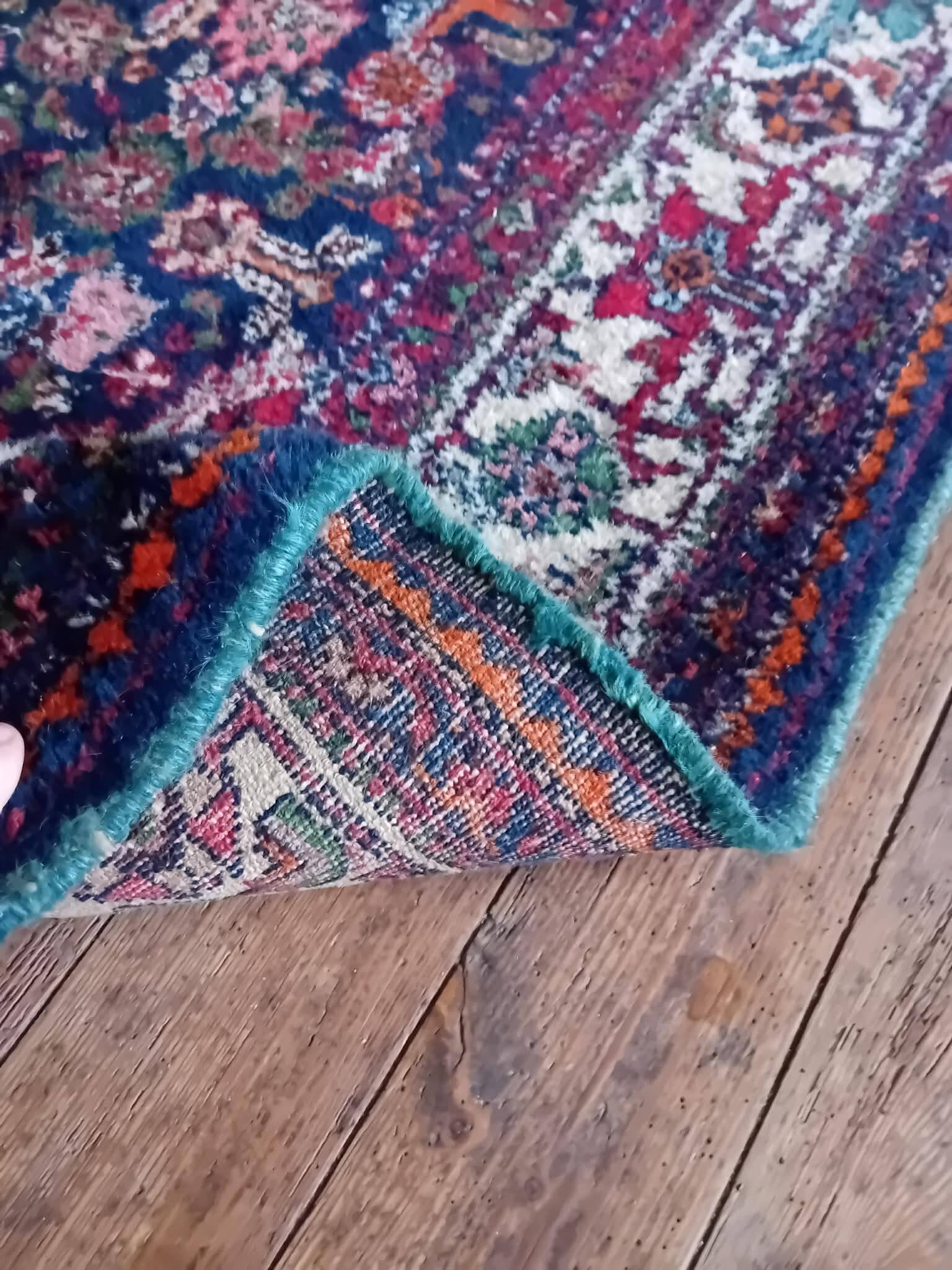 Handmade Persian carpet Mosul 202x132cm