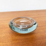 Set of 2 Danish glass bowls from the mid-century by Per Lütken for Holmegaard, 1960s.