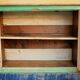 Vintage wooden farm stocking buffet