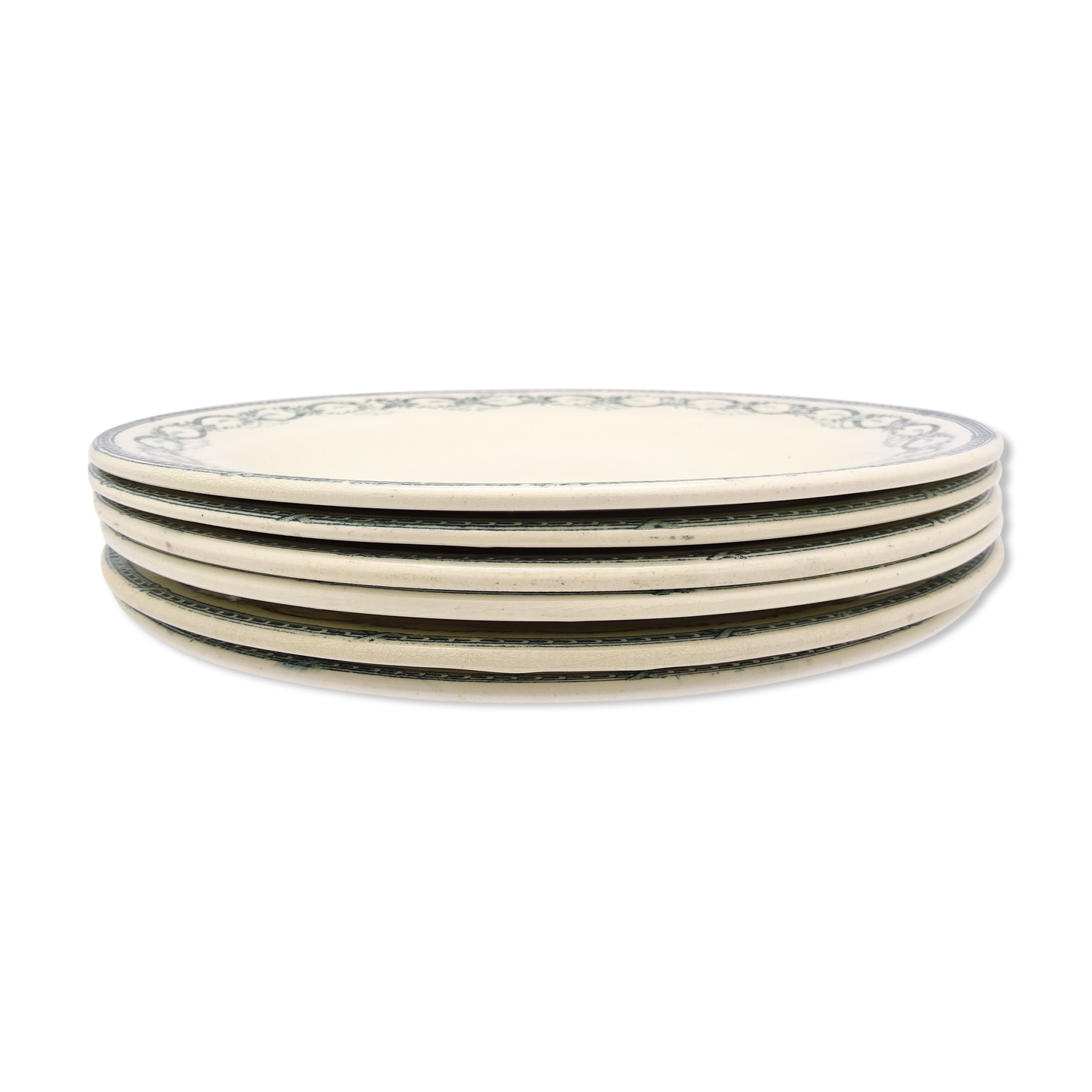 Flat plates of the Salins model Recamier