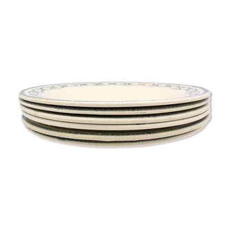 Flat plates of the Salins model Recamier