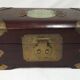 Chinese jewelry box in jade inlaid wood