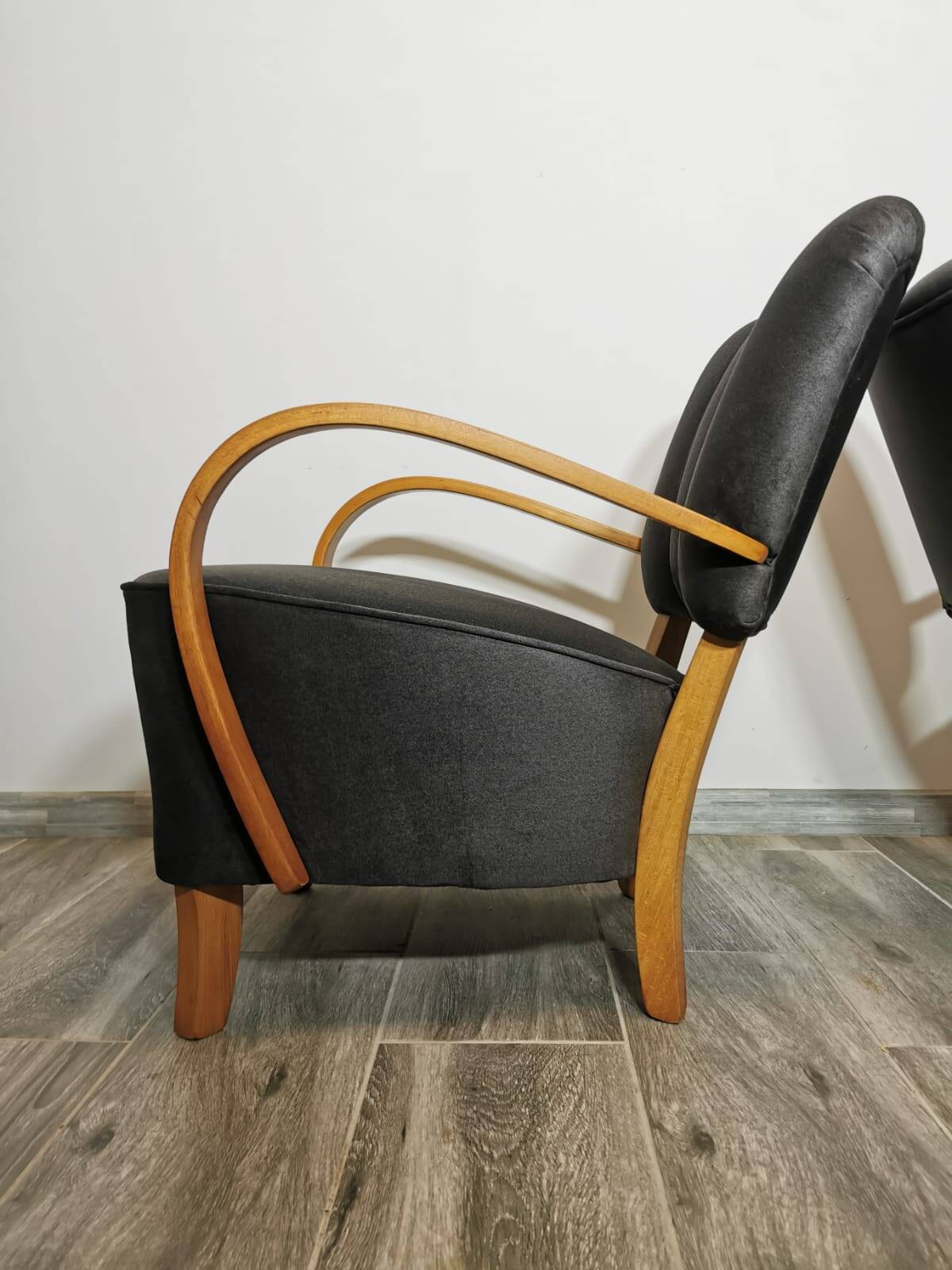 Armchairs by Jindřich Halabala, 1950s, Set of 2