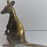 Kangaroo brass Golden circa 1970