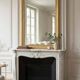 Miroir de cheminée Louis Philippe 89 cm x 120 cm