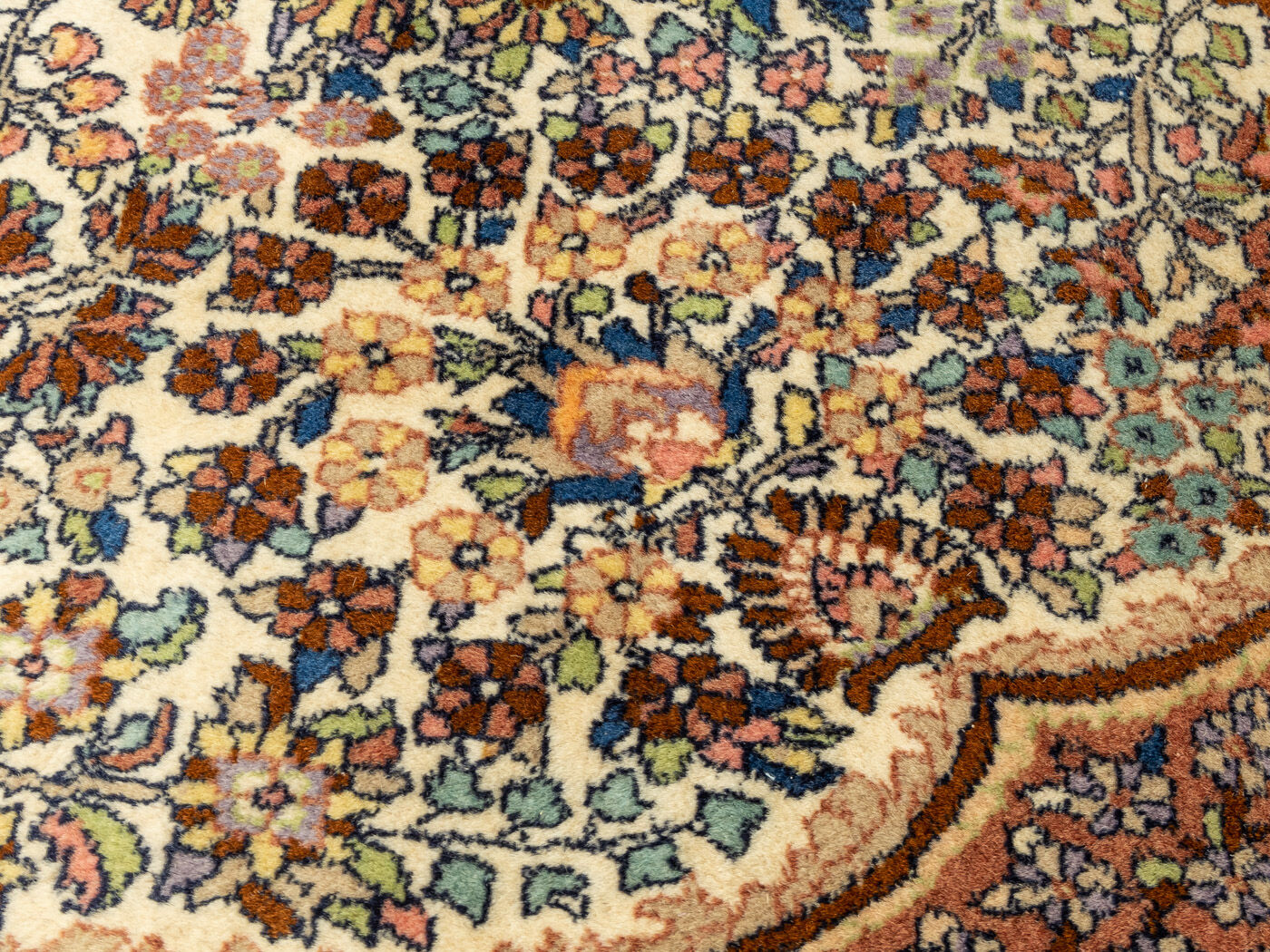 Tapis Ghom des années 1960 186 x 293