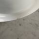 Plafonnier globe opaline vintage