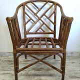 Bamboo armchair
