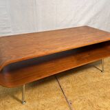 Table basse Sputnik vintage rétro du milieu du siècle