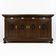 Large buffet with 4 doors in oak and mahogany - early 20th century