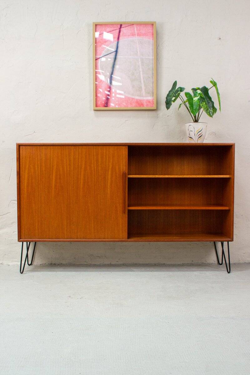 Mid-Century Teak Sideboard by WK Möbel, Denmark, 1960s