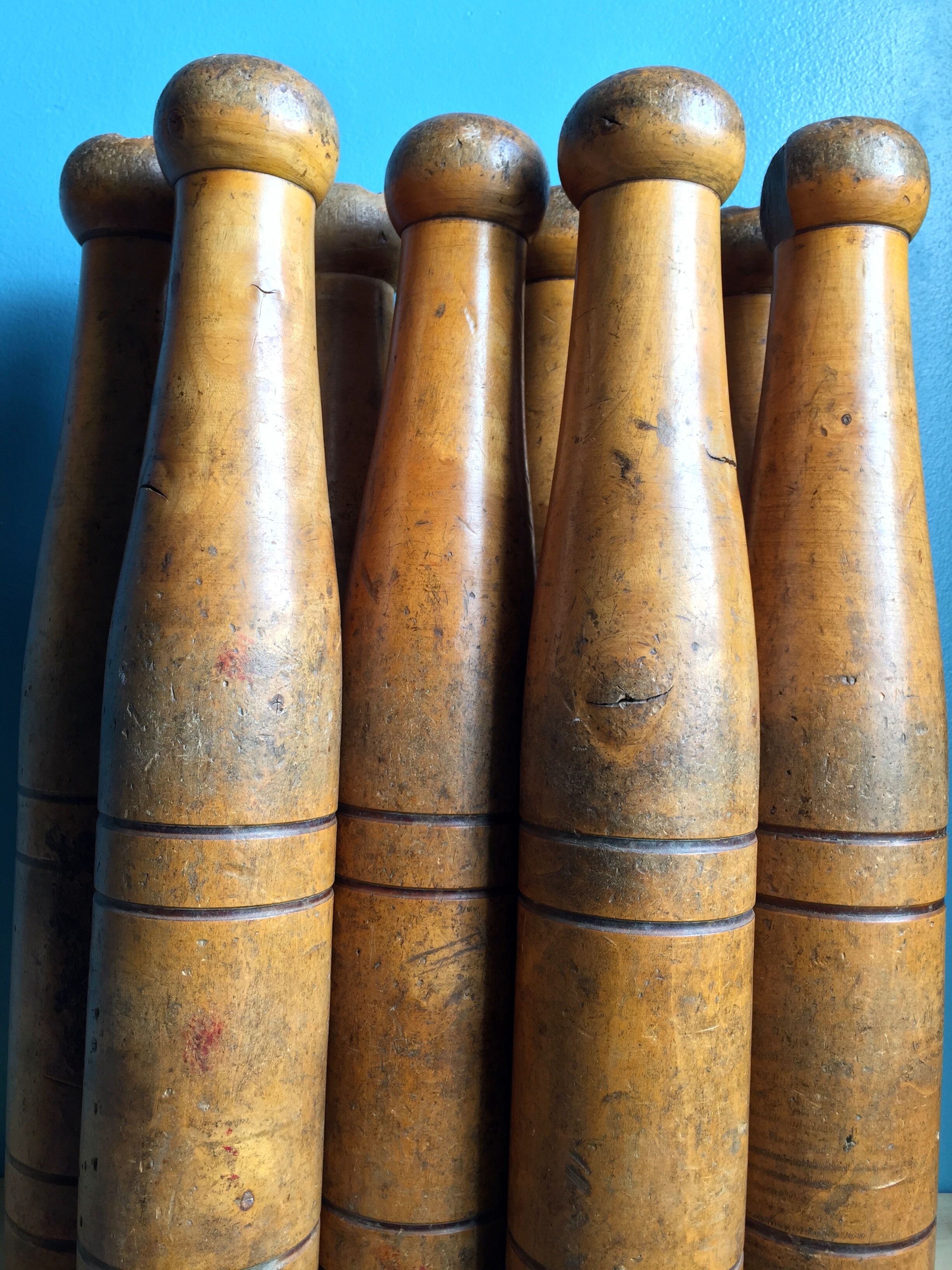 Old wooden keels 19th century French countryside