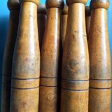 Old wooden keels 19th century French countryside