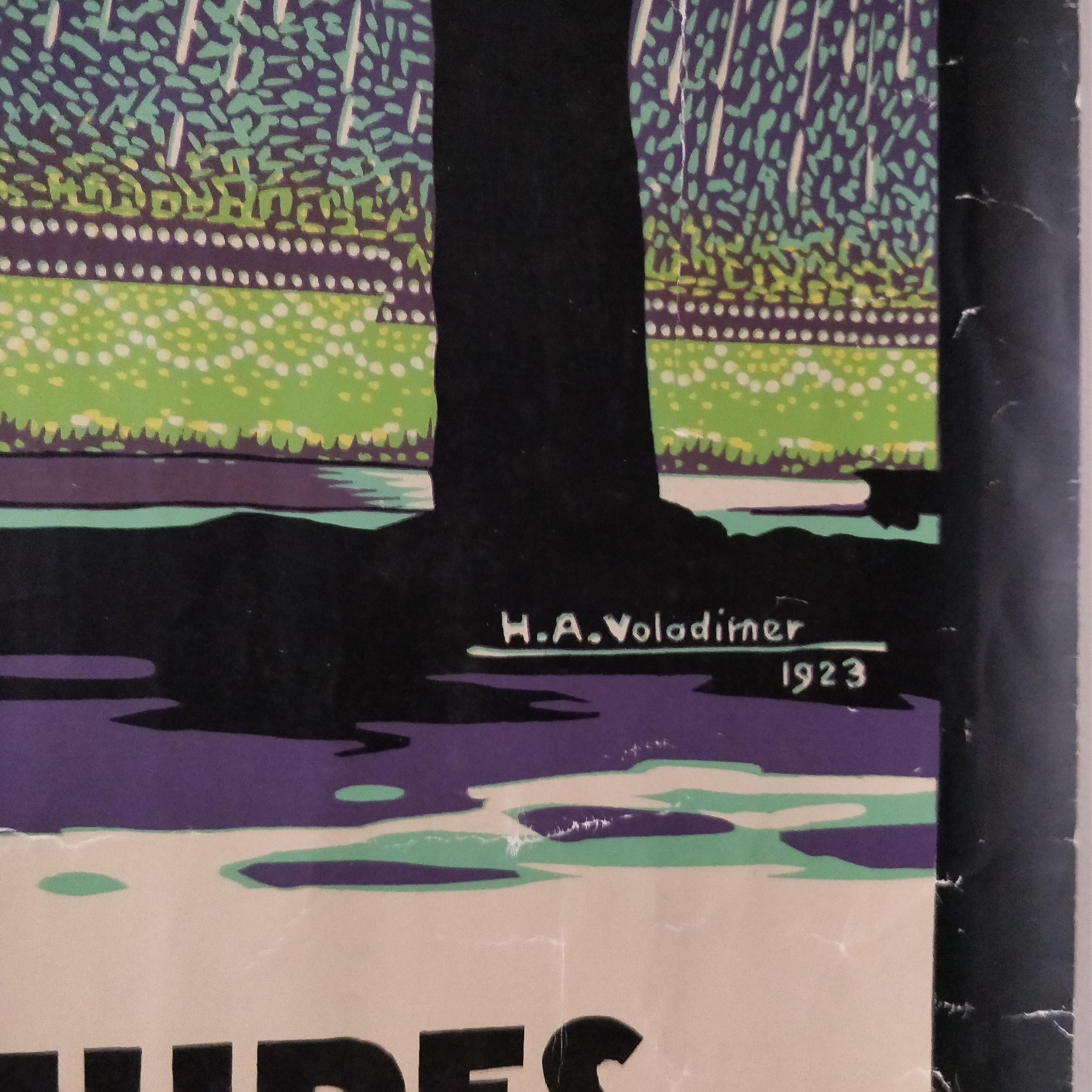 Affiche 24h du Mans Automobiles 1923